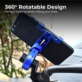 360° Bike & Motorcycle Phone Mount — Universal Clamp